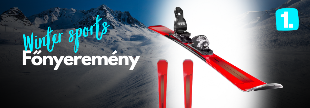 Men's on-piste skis with bindings – Boost 500